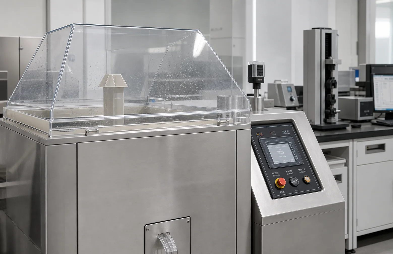 Salt spray corrosion test chamber