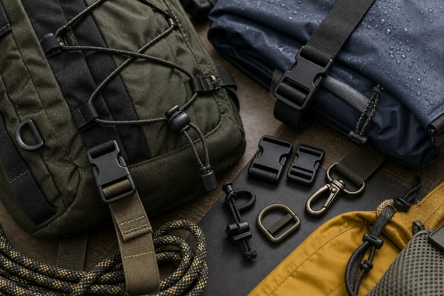 Backpacks hardware application image