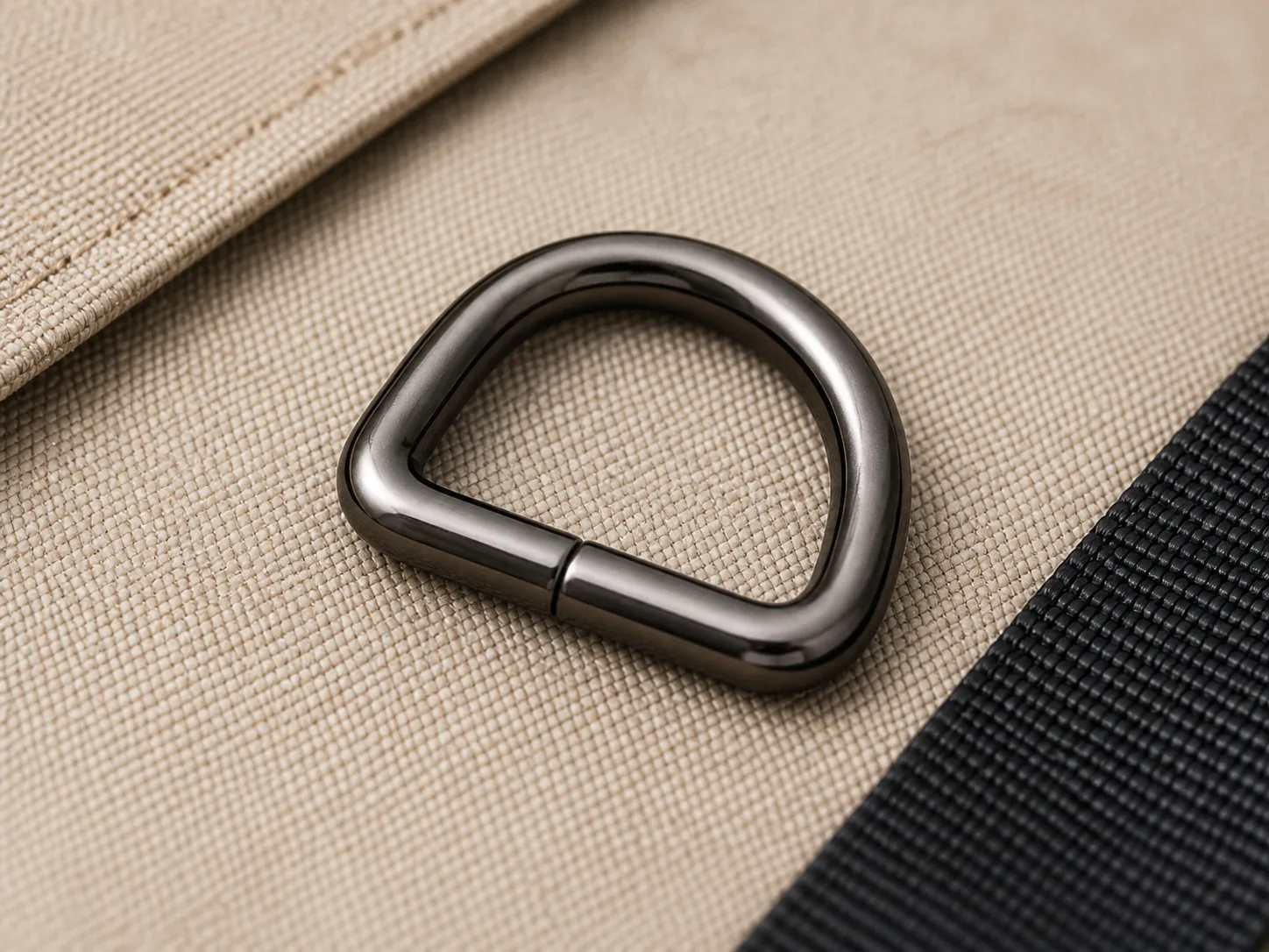 Zinc Alloy D-Ring hardware product image