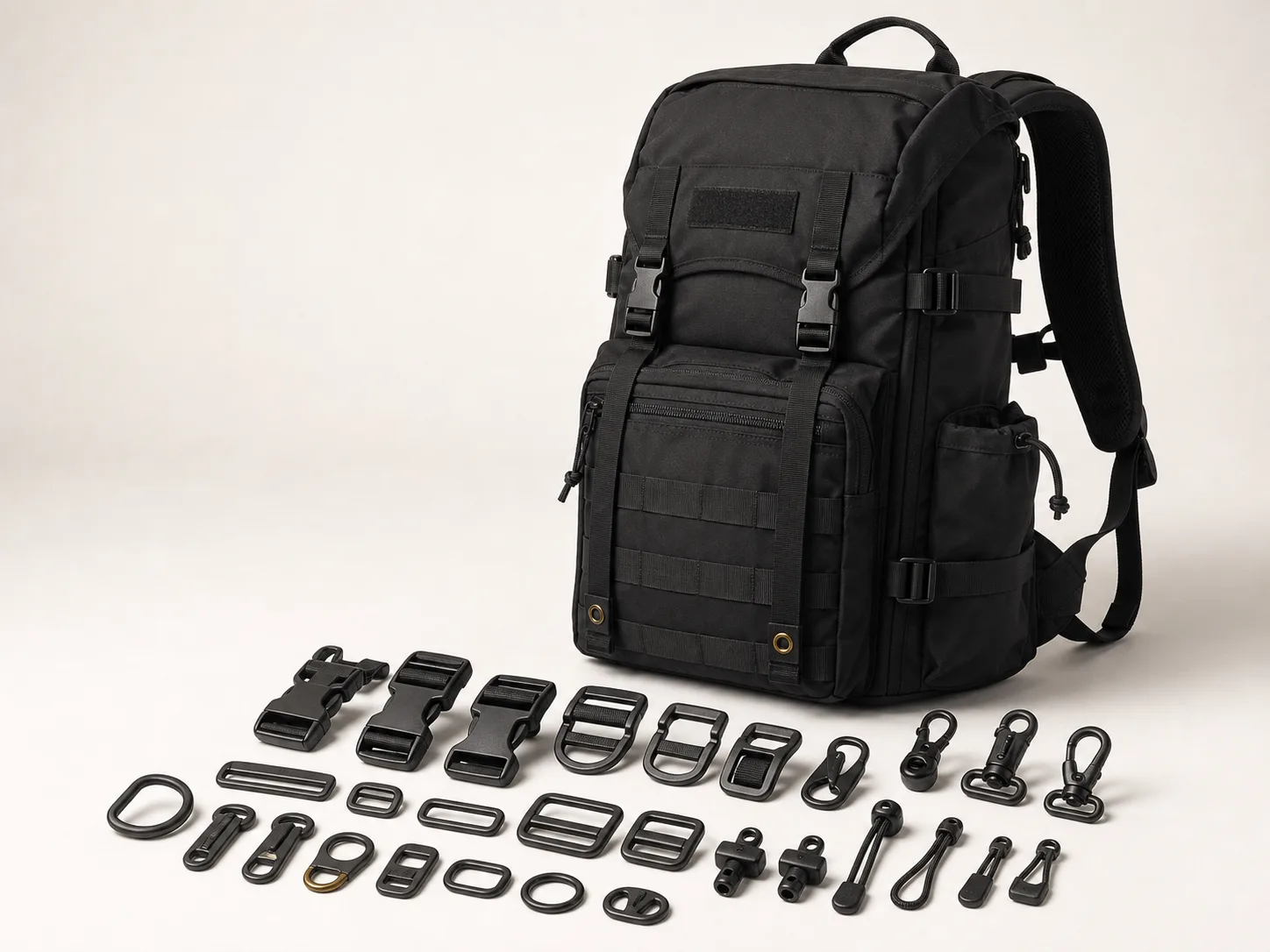 Backpacks hardware accessories for custom sourcing